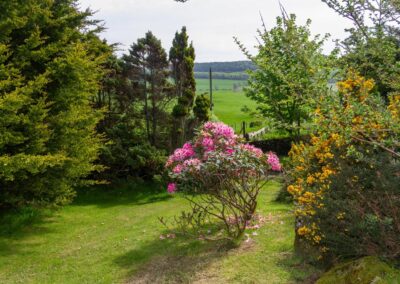 Dunrod Lodge is a dog-friendly family holiday lodge with a garden and sea views in south-west Scotland | Chapelton Farm Cottages