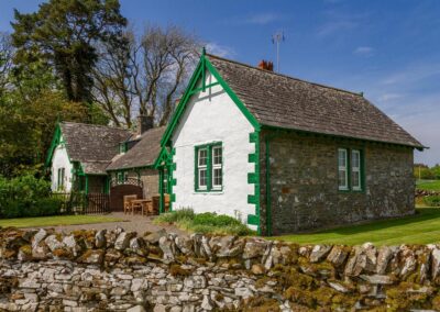 Chapelton Cottage No.1, is a rural, dog-friendly family holiday cottage with a large garden in south-west Scotland | Chapelton Farm Cottages