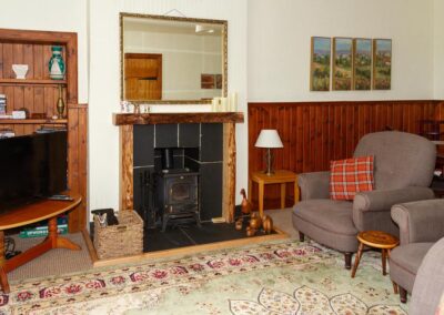 Chapelton Cottage No.1, is a rural, dog-friendly holiday cottage with a log burner in south-west Scotland | Chapelton Farm Cottages